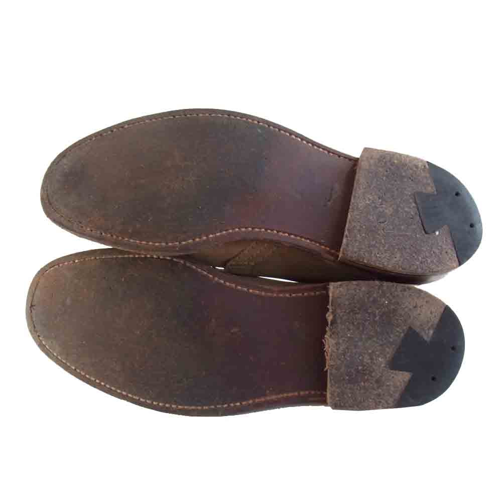 ALDEN オールデン 1494 スエード チャッカブーツ ベージュ系【中古】