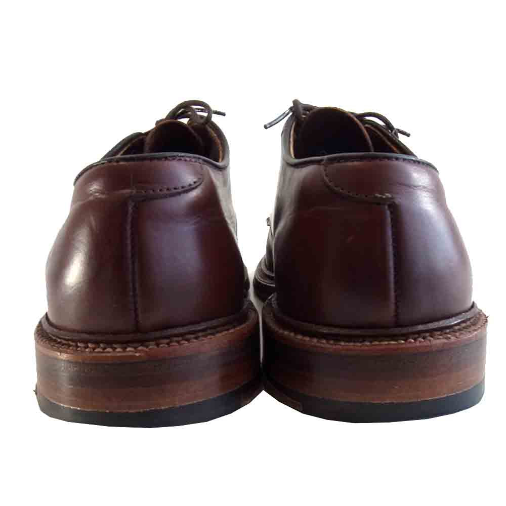 ALDEN オールデン 29364F 5EYE UNLINED P-TOE OX アンラインドゥ オックスフォード シューズ ブラウン系 6【美品】【中古】