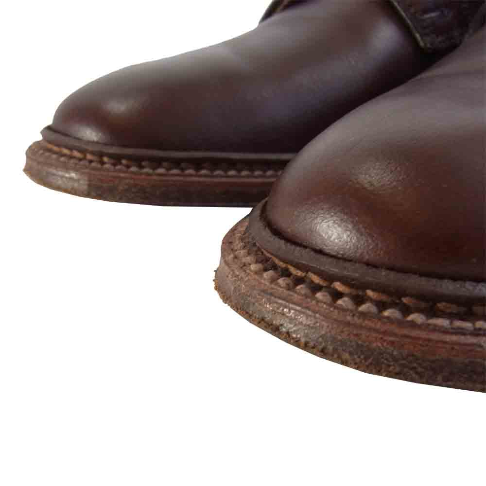 ALDEN オールデン 29364F 5EYE UNLINED P-TOE OX アンラインドゥ オックスフォード シューズ ブラウン系 6【美品】【中古】