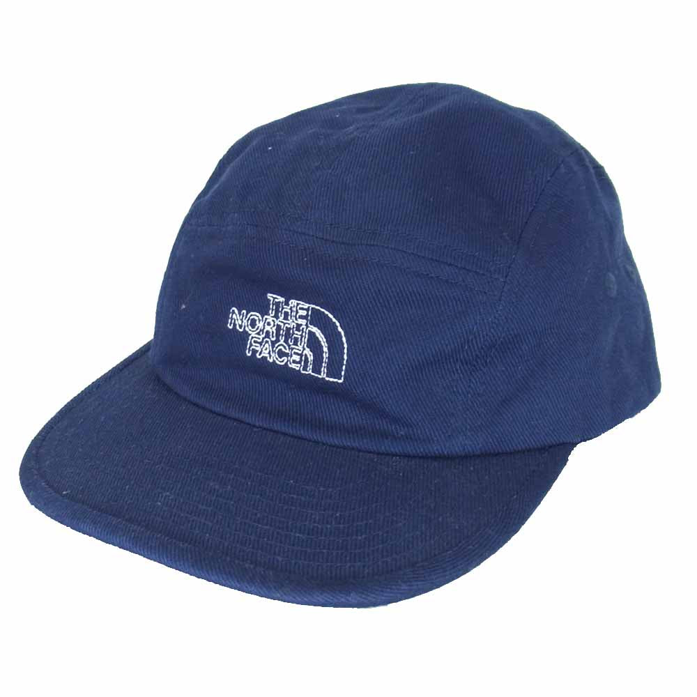 THE NORTH FACE ノースフェイス NN8912N PURPLE LABEL パープルレーベル BEAMS別注 ロゴ刺繍 キャンプキャップ ネイビー系【中古】