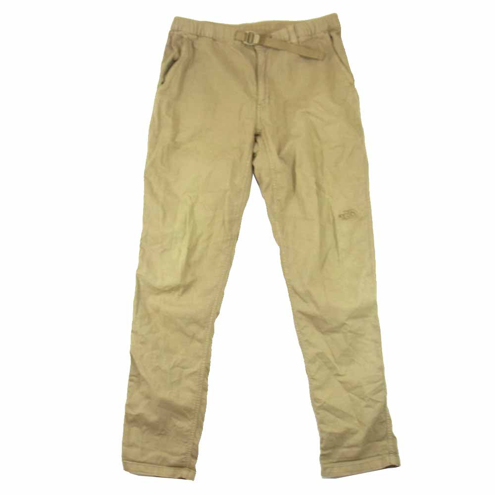 THE NORTH FACE ノースフェイス NB31613 COTTON OX LIGHT PANT コットンオックス ライト パンツ ベージュ系 XL【中古】