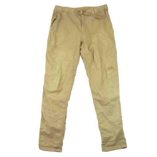 THE NORTH FACE ノースフェイス NB31613 COTTON OX LIGHT PANT コットンオックス ライト パンツ ベージュ系 XL【中古】