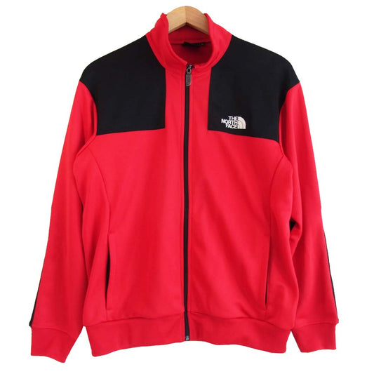 THE NORTH FACE ノースフェイス NT11950 Jersey Jacket  ジャージー トラック ジャケット レッド系 L【美品】【中古】