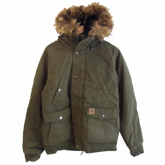 Carhartt カーハート TRAPPER JACKET トラッパー ジャケット カーキ系 M【中古】