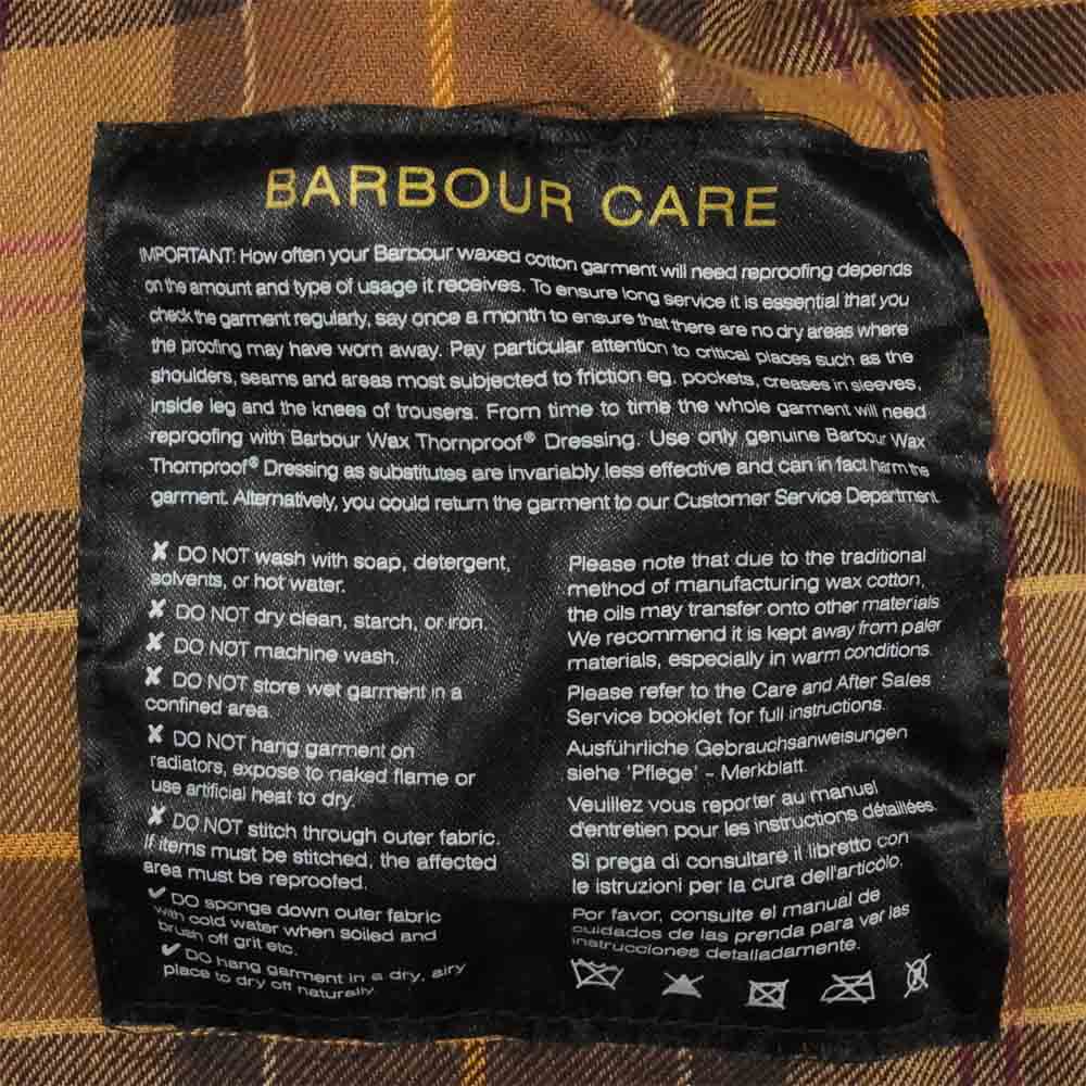 Barbour バブアー 英国製 国内正規品 1702250 BEAUFORT ビューフォート オイルドジャケット ダークブラウン系【中古】