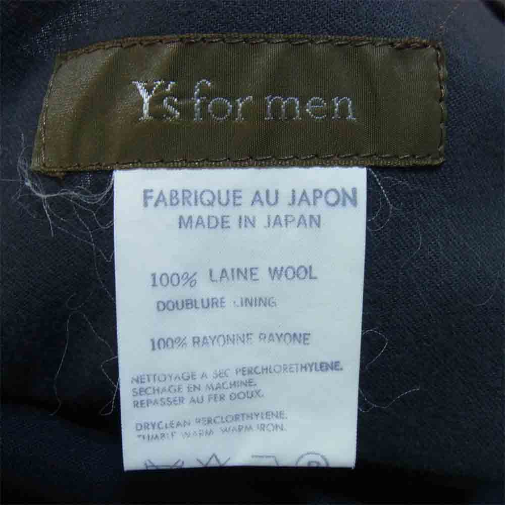 Yohji Yamamoto ヨウジヤマモト MB-P10-102 Ys for men ワイズフォーメン ウール スラックス パンツ ブラック系 サイズ表記なし【中古】