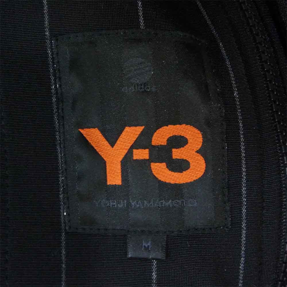 Yohji Yamamoto ヨウジヤマモト Y3 ワイスリー ストライプ トラック ジャケット ブラック系 M【中古】