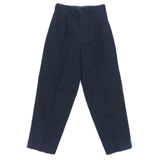 Yohji Yamamoto ヨウジヤマモト MA-P01-190 Ys for men ワイズフォーメン ウール ギャバジン スラックス パンツ ブラック系 L【中古】