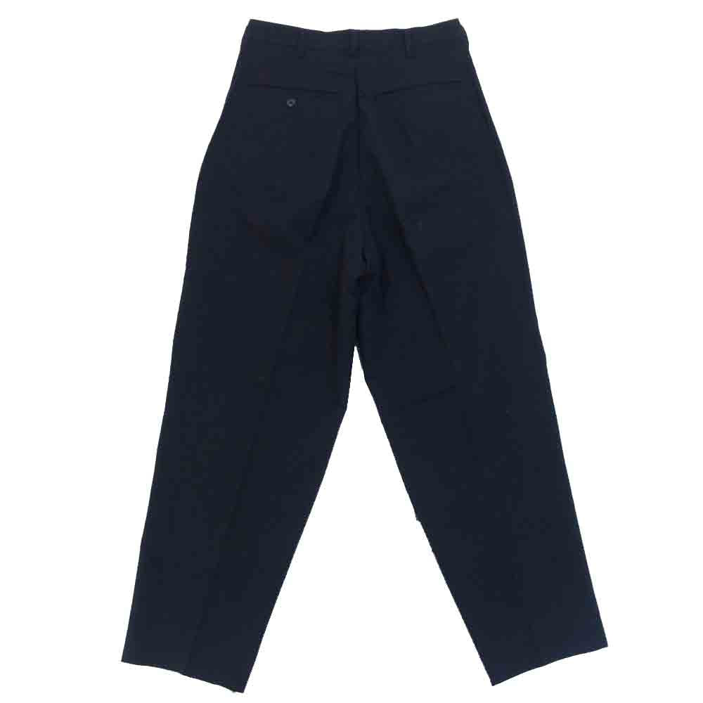 Yohji Yamamoto ヨウジヤマモト MA-P01-190 Ys for men ワイズフォーメン ウール ギャバジン スラックス パンツ ブラック系 L【中古】