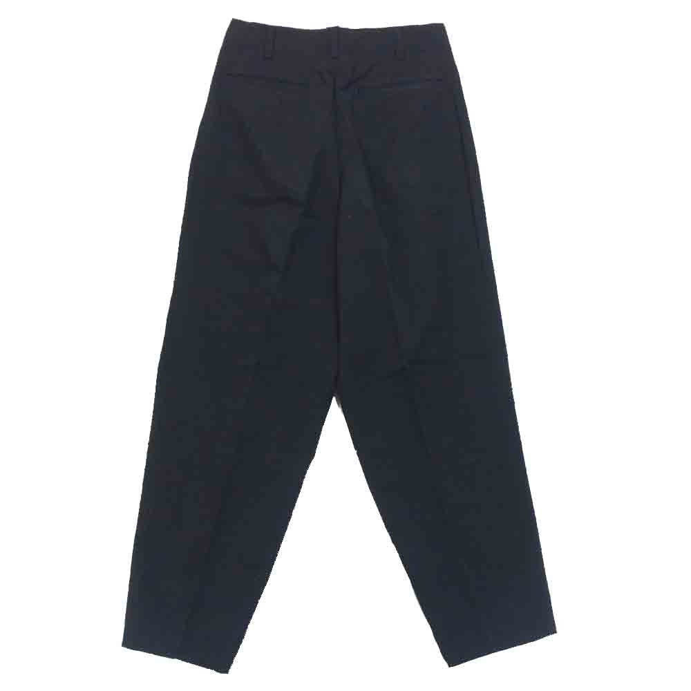Yohji Yamamoto ヨウジヤマモト POUR HOMME プールオム 80~90s 丸ロゴ タキシードクロス スラックスパンツ ブラック系 S【中古】