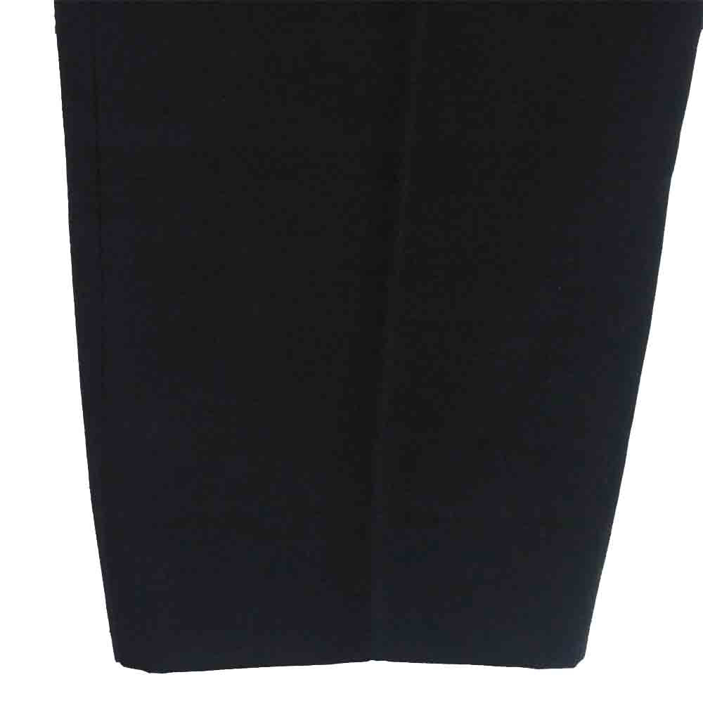 Yohji Yamamoto ヨウジヤマモト POUR HOMME プールオム 80~90s 丸ロゴ タキシードクロス スラックスパンツ ブラック系 S【中古】