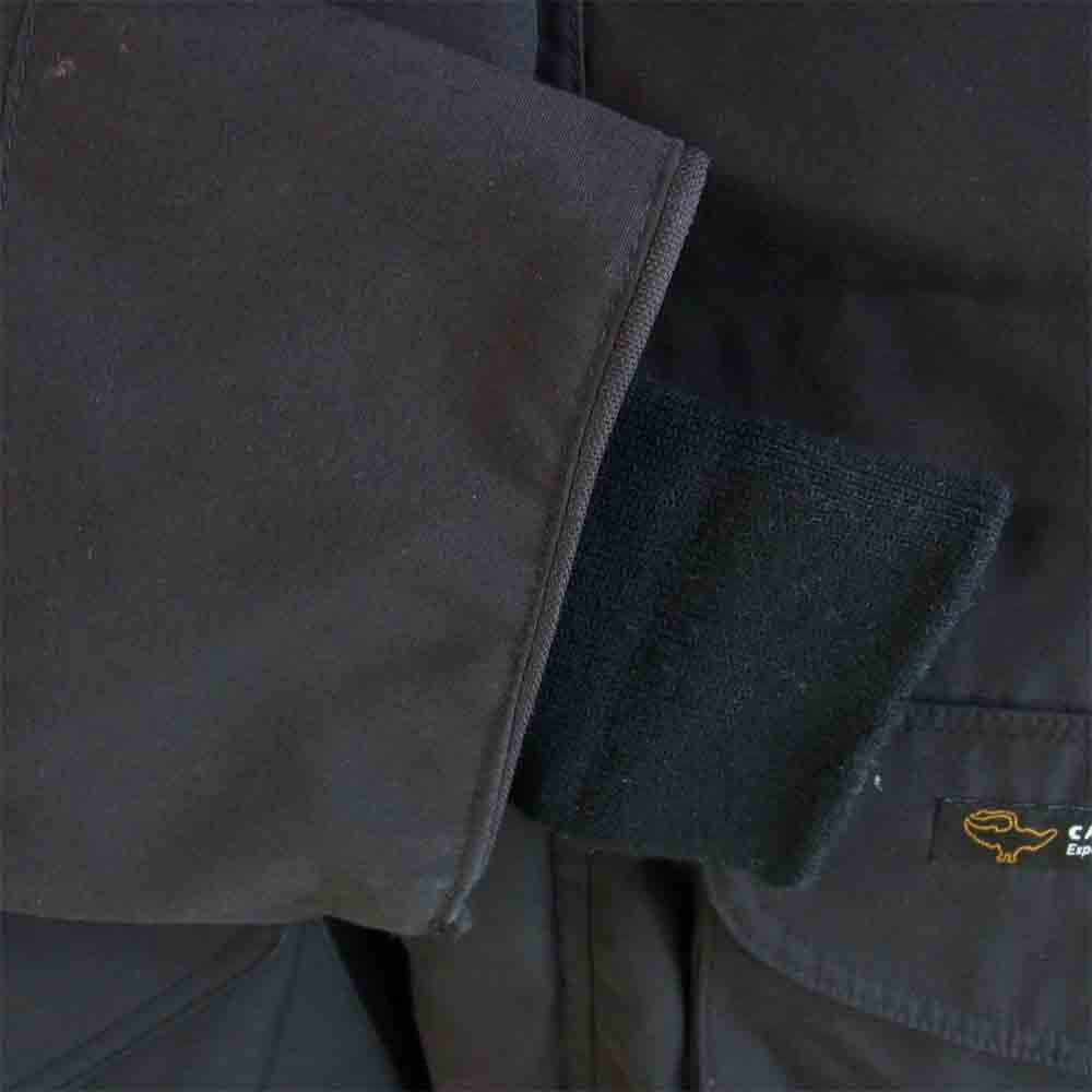 CANADA GOOSE カナダグース 6528MR ONTARIO PARKA オンタリオ パーカ ダウン ジャケット ブラック系 M【中古】