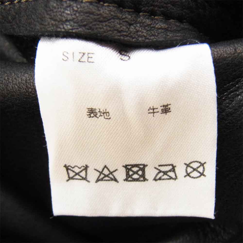 LYNCH SILVERSMITH リンチシルバースミス  Welder Jacket ウェルダー スエード レザー ジャケット ブラック系 S【中古】
