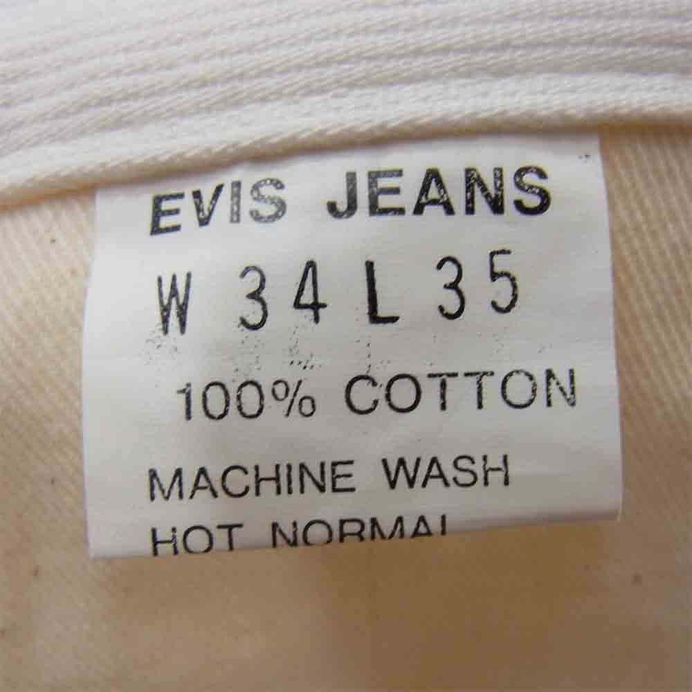 EVISU エヴィス 2501XX ホワイトピケ パンツ ホワイト系 34【中古】