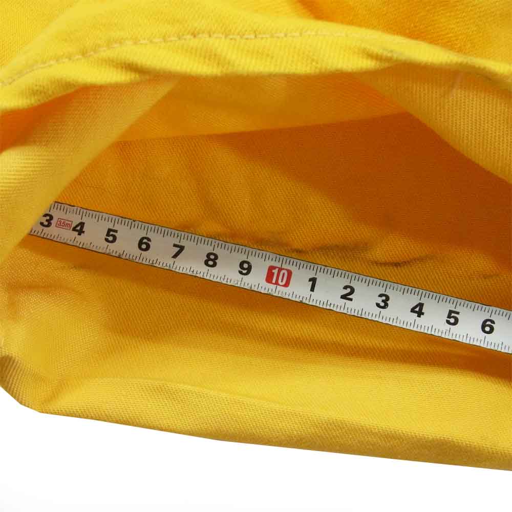 Yohji Yamamoto ヨウジヤマモト HE-P03-051 jeans ワイドストレート パンツ 日本製 イエロー系 38【中古】