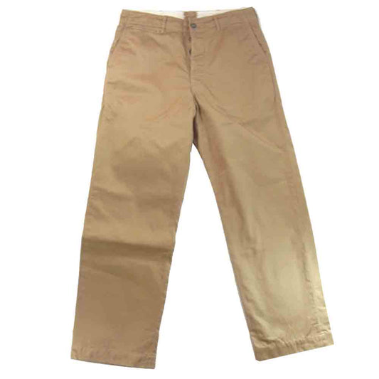 Buzz Rickson's バズリクソンズ M43035 EARLY MILITARY CHINOS 1945 MODEL アーリーミリタリー チノパンツ ベージュ系 32【中古】