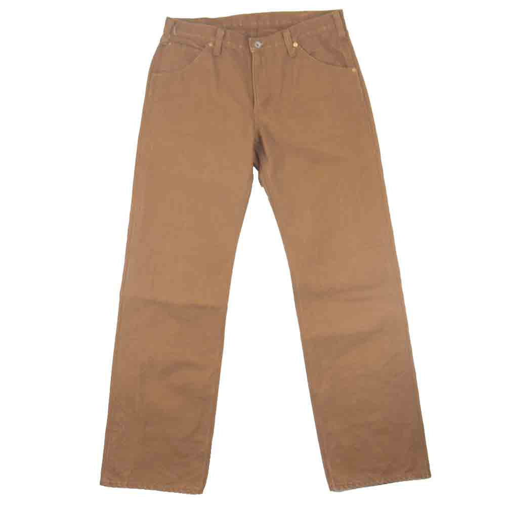 IRON HEART アイアンハート LOGGER JEANS ダック ロガージーンズ ブラウン系 36【中古】