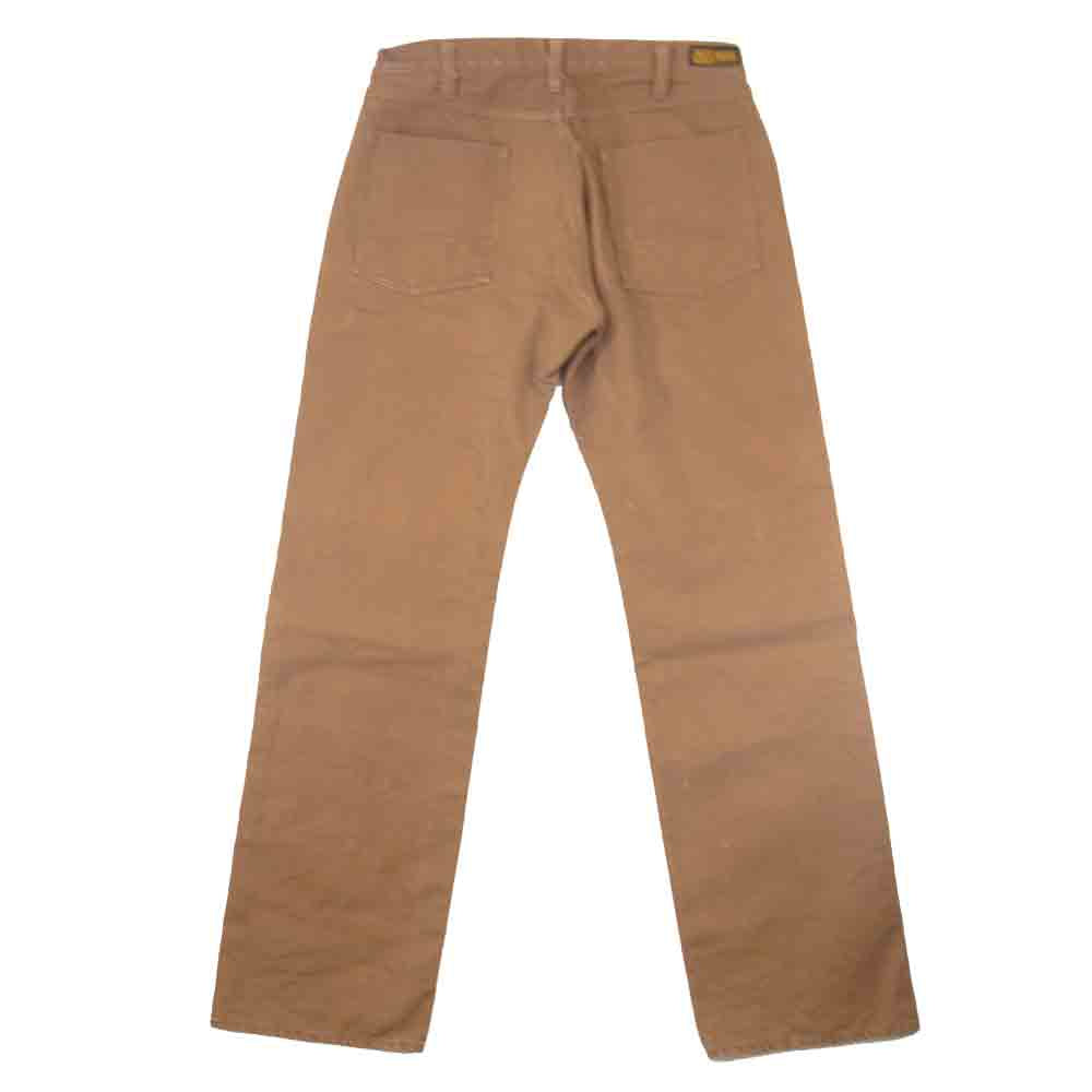 IRON HEART アイアンハート LOGGER JEANS ダック ロガージーンズ ブラウン系 36【中古】