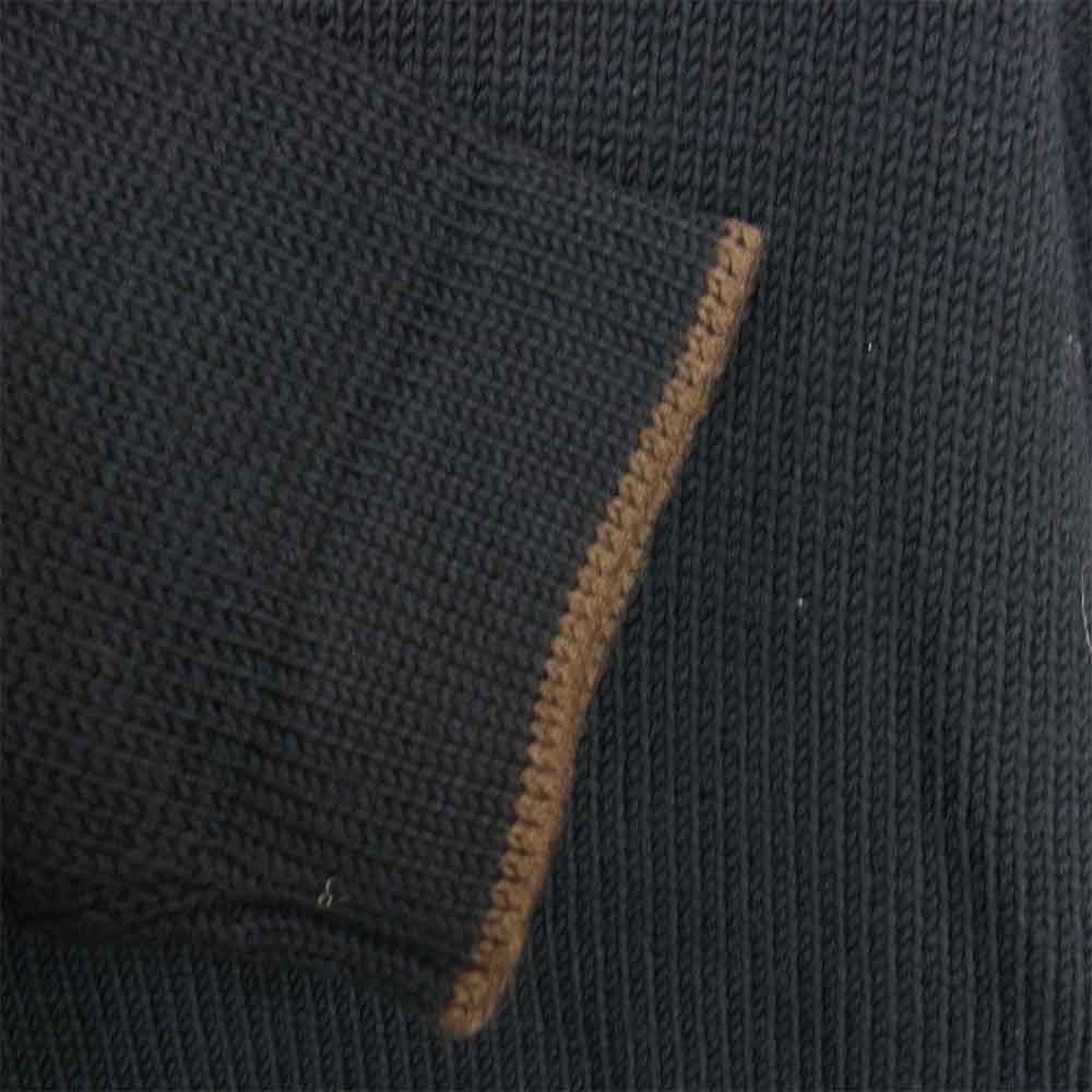 Yohji Yamamoto ヨウジヤマモト Y's for men ワイズフォーメン ジップアップ ニットパーカー ブラック系 サイズ表記無【中古】