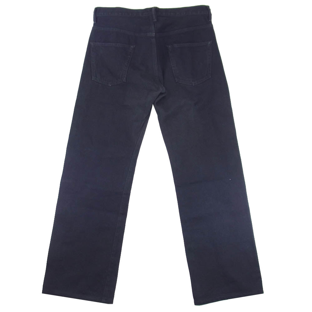 Yohji Yamamoto ヨウジヤマモト Y's for men ワイズフォーメン セルビッジ ワイド ブラックデニムパンツ ブラック系 5【中古】