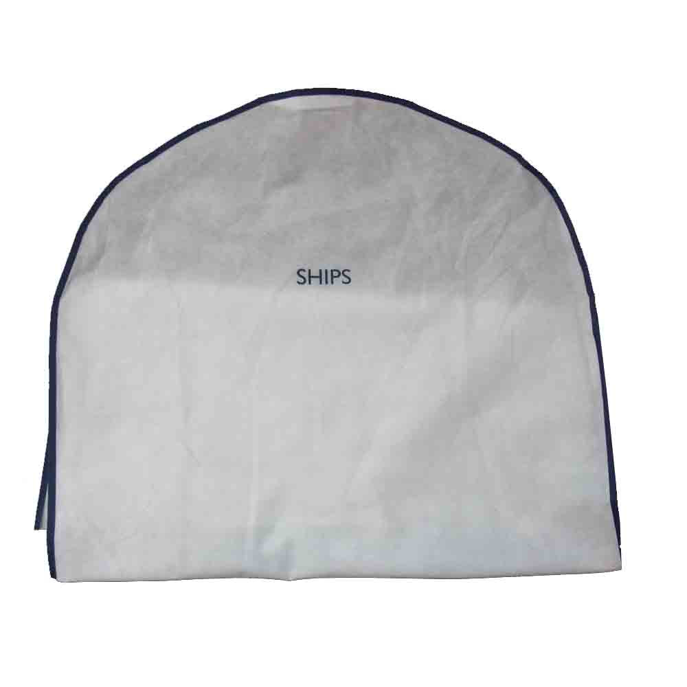 SHIPS シップス スーパー140s ウール コート ダークネイビー系 S【中古】