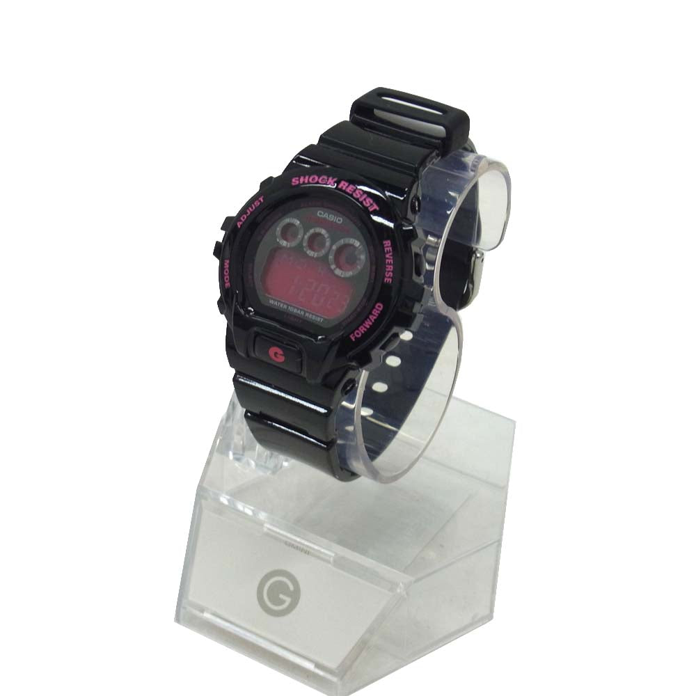 G-SHOCK ジーショック GMN-692-1JR MINI リストウォッチ ブラック系 ピンク系【新古品】【未使用】【中古】