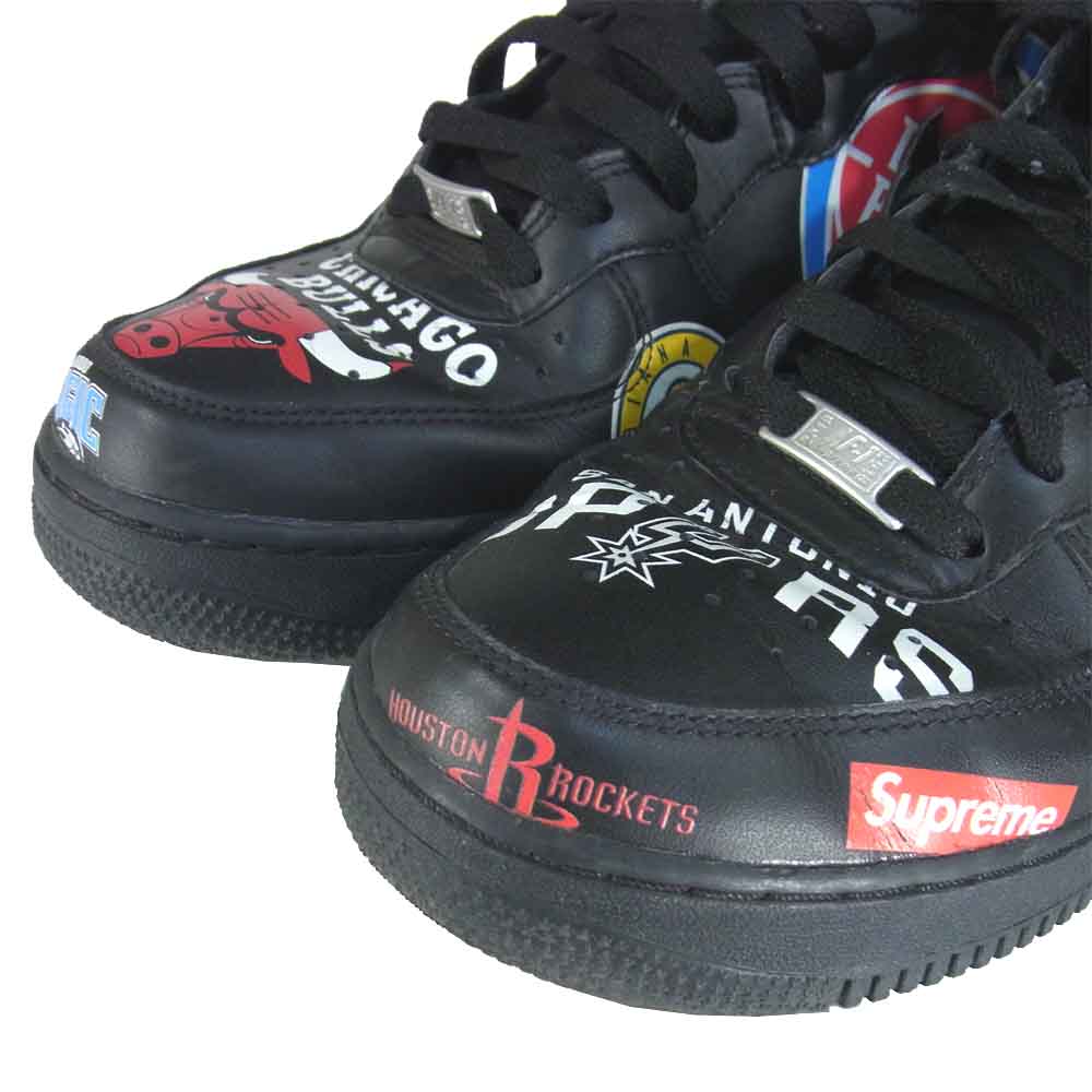 Supreme シュプリーム AQ8017-001 NIKE ナイキ AIR FORCE 1 MID 07 エアフォース スニーカー ブラック系 US10【中古】