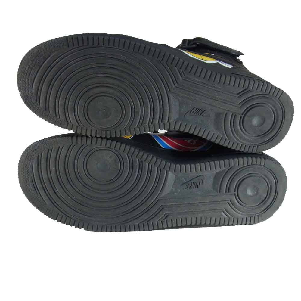 Supreme シュプリーム AQ8017-001 NIKE ナイキ AIR FORCE 1 MID 07 エアフォース スニーカー ブラック系 US10【中古】