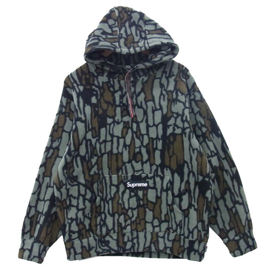 Supreme シュプリーム 20AW Polartec Hooded Sweatshirt ポーラテック プルオーバー パーカー マルチカラー系 M【新古品】【未使用】【中古】