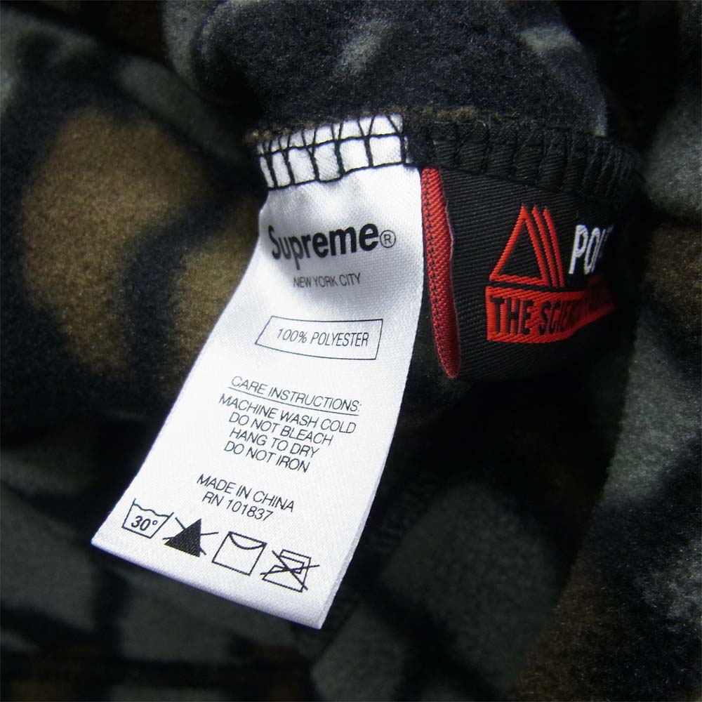 Supreme シュプリーム 20AW Polartec Hooded Sweatshirt ポーラテック プルオーバー パーカー マルチカラー系 M【新古品】【未使用】【中古】