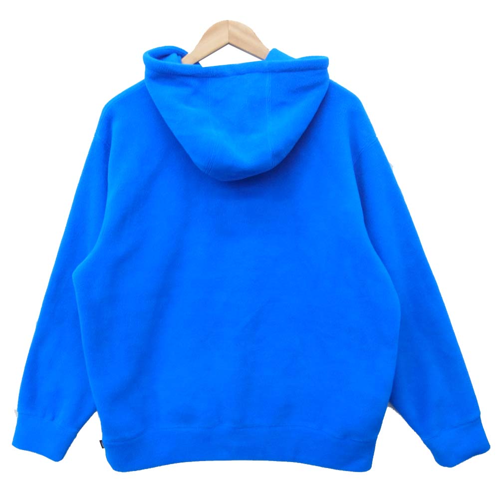 Supreme シュプリーム 20AW Polartec Hooded Sweatshirt ポーラテック プルオーバー パーカー ブルー ブルー系 M【新古品】【未使用】【中古】
