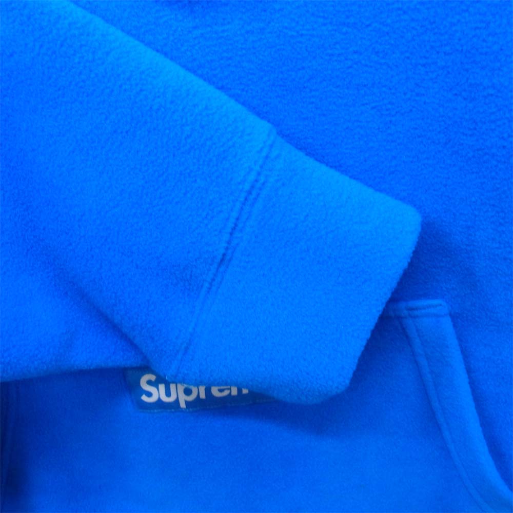 Supreme シュプリーム 20AW Polartec Hooded Sweatshirt ポーラテック プルオーバー パーカー ブルー ブルー系 M【新古品】【未使用】【中古】