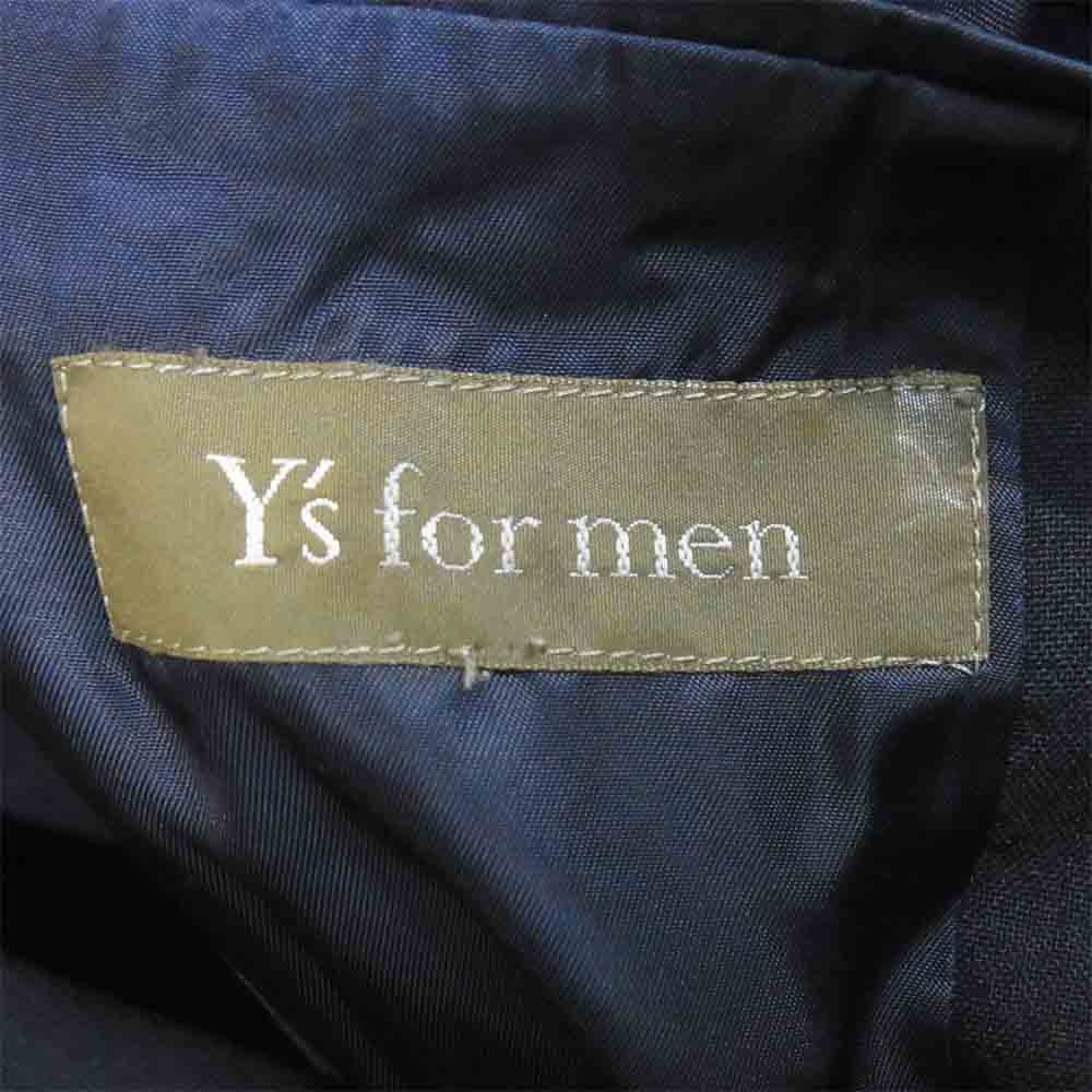 Yohji Yamamoto ヨウジヤマモト Y's for men ワイズフォーメン ウール 3B テーラードジャケット ネイビー系 表記無し【中古】