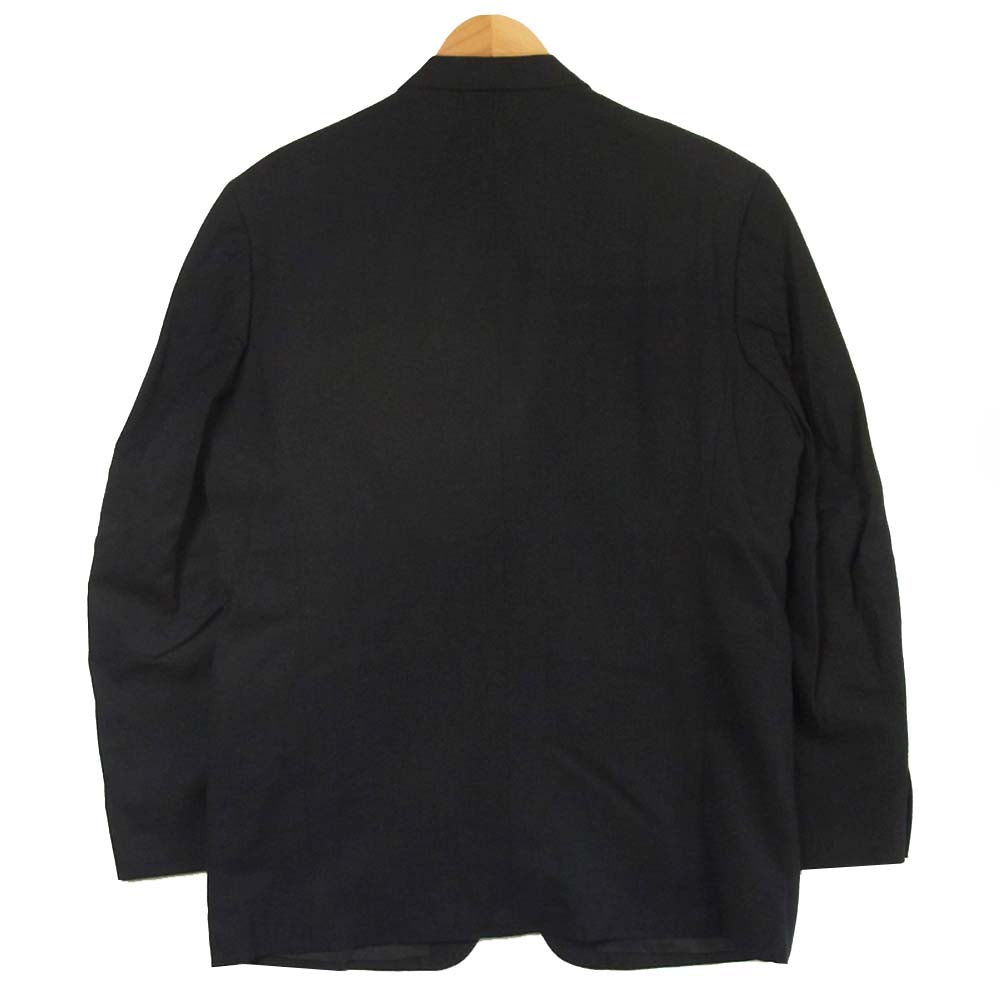 Yohji Yamamoto ヨウジヤマモト COSTUME'D HOMME コスチュームドオム セットアップ ウール 3Bジャケット パンツ スーツ ストライプ ブラック系 L【中古】