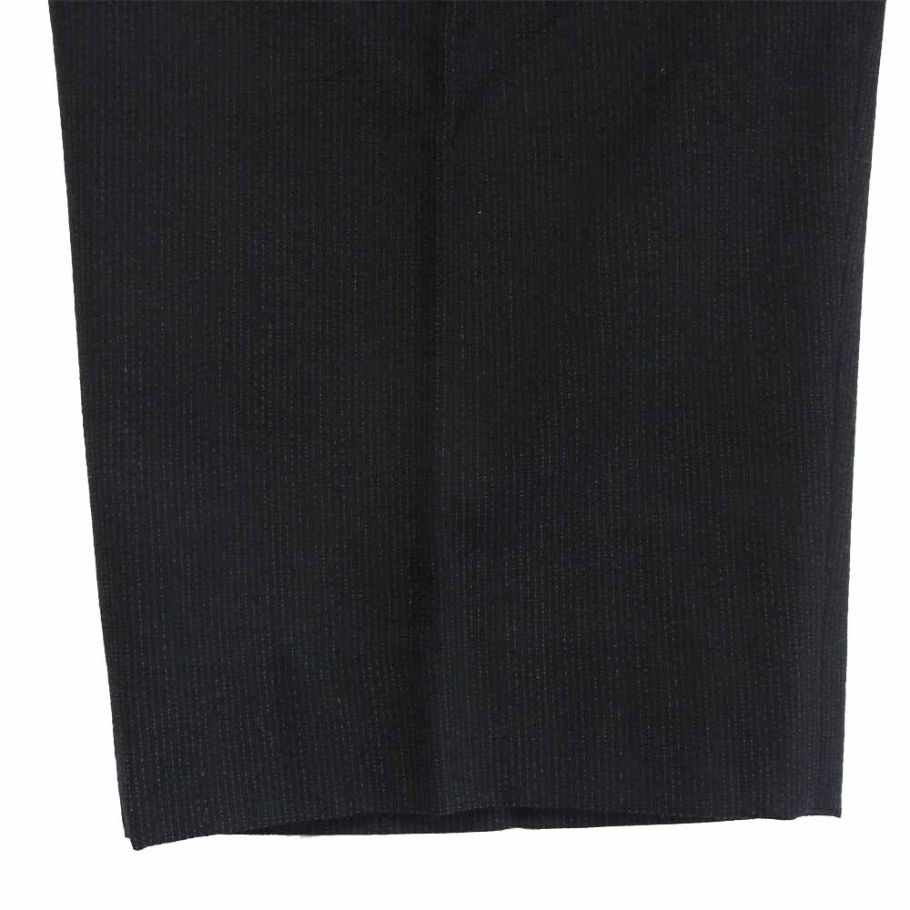 Yohji Yamamoto ヨウジヤマモト COSTUME'D HOMME コスチュームドオム セットアップ ウール 3Bジャケット パンツ スーツ ストライプ ブラック系 L【中古】