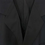 Yohji Yamamoto ヨウジヤマモト Y's for men ワイズフォーメン セットアップ ウール 3Bジャケット パンツ スーツ 黒 ストライプ ブラック系 4【中古】