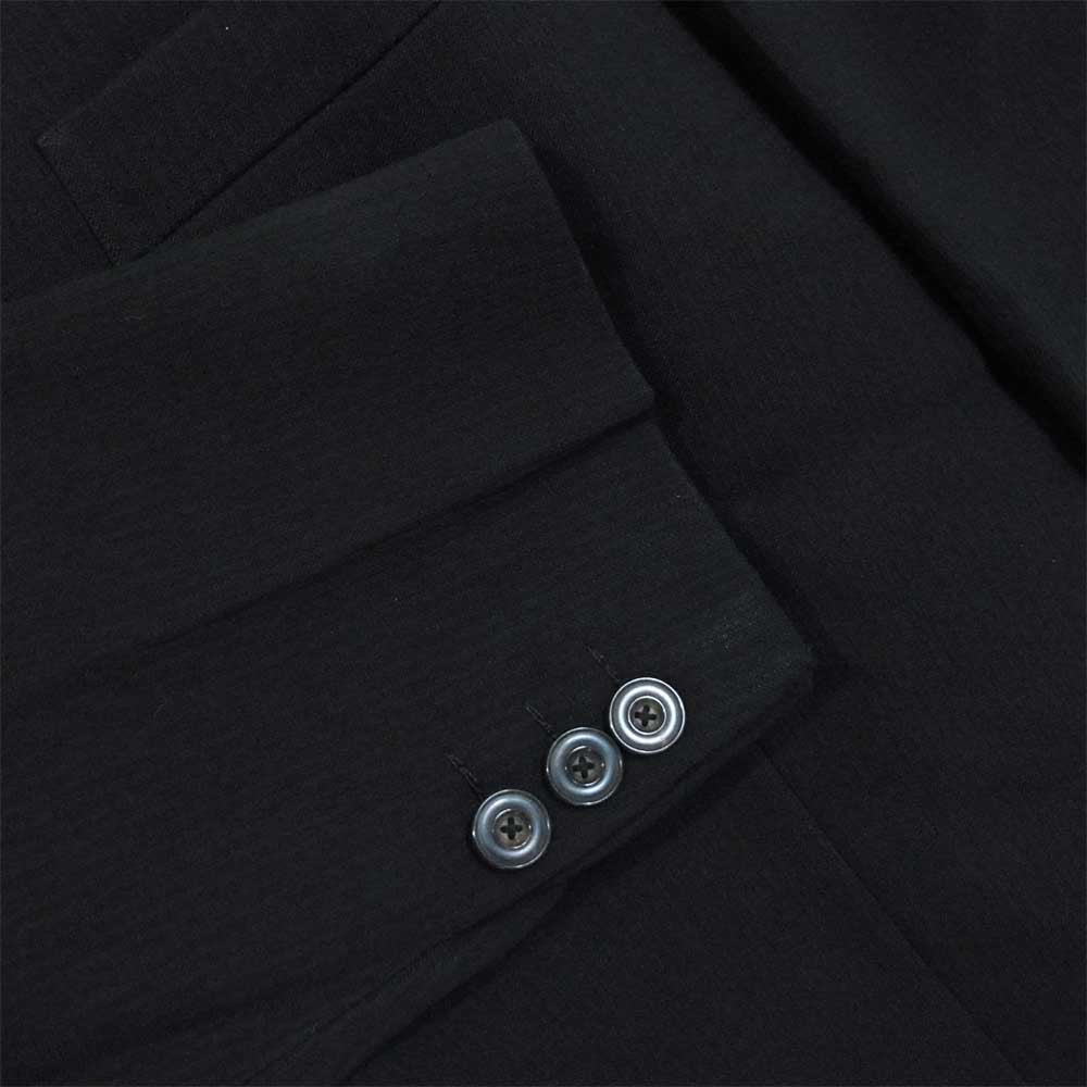 Yohji Yamamoto ヨウジヤマモト COSTUME'D HOMME コスチュームドオム セットアップ ウール 3Bジャケット パンツ スーツ シャドーストライプ ブラック系 S【中古】