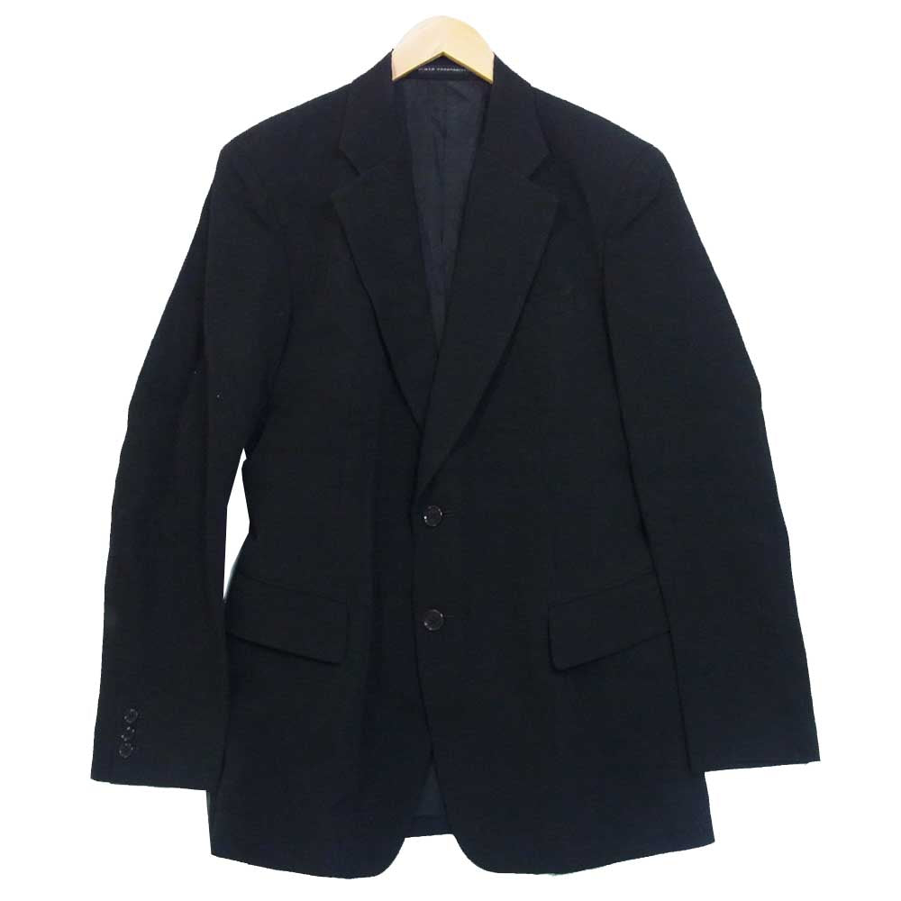 Yohji Yamamoto ヨウジヤマモト Y's for men ワイズフォーメン セットアップ ウール 2Bジャケット パンツ スーツ ブラック系 ジャケット4 パンツ3【中古】