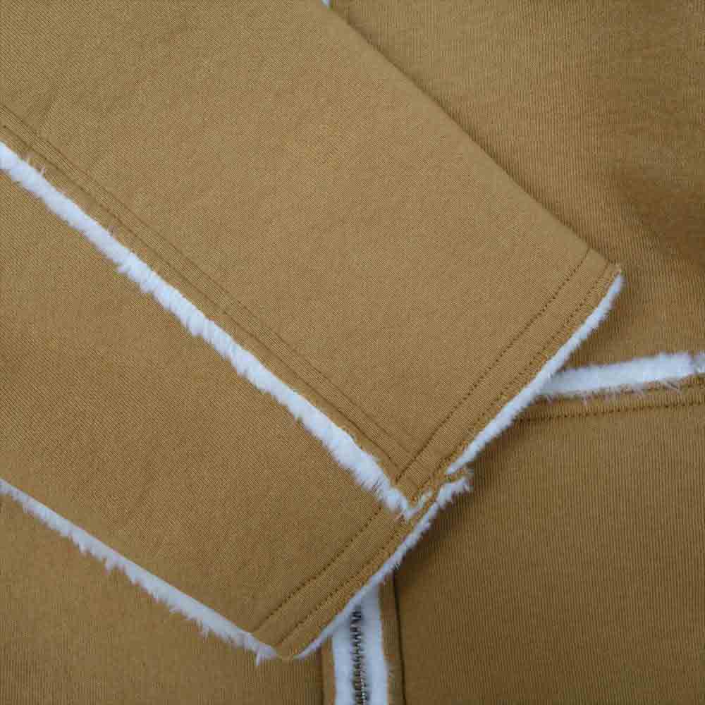 Supreme シュプリーム 21AW Faux Shearling Hooded Jacket フーデッド ジャケット ライトブラウン系 XL【新古品】【未使用】【中古】