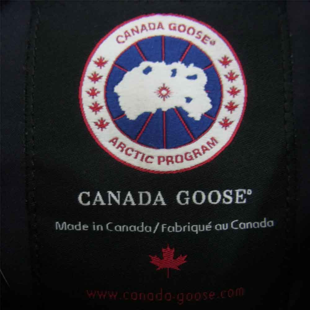 CANADA GOOSE カナダグース 3438JM 国内正規品 グリフィンタグ JASPER PARKA ジャスパー パーカ ダウン ジャケット ネイビー系 XS【中古】