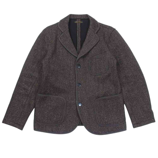 FULLCOUNT フルカウント BBJ6-003 BROWN'S BEACH JACKET TAILORED JACKET ブラウンズビーチ テーラード ジャケット ダークブラウン系 40【中古】