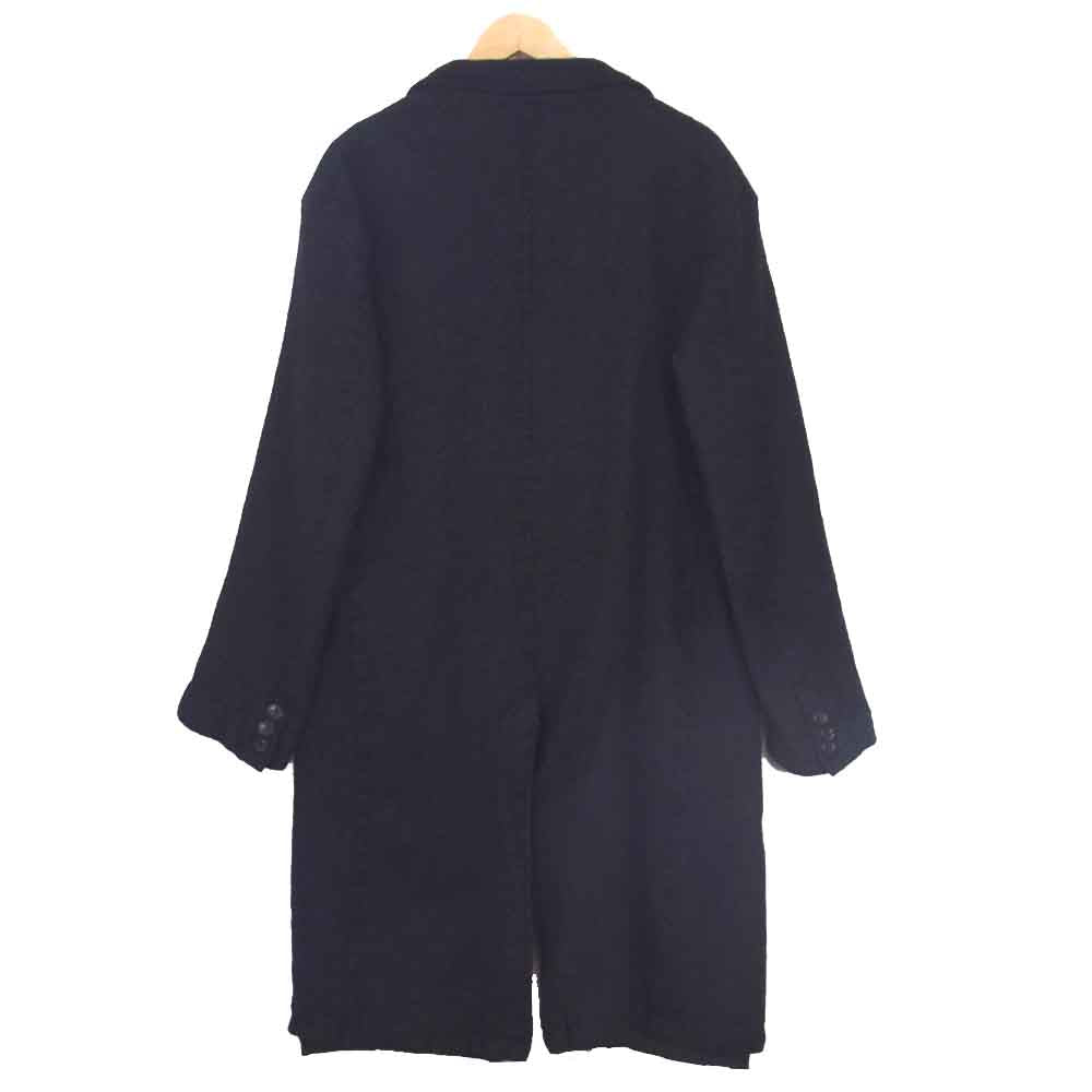 COMME des GARCONS HOMME コムデギャルソンオム AD2017 HT-C014 縮絨 ウール コート グレー系 M【中古】