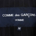 COMME des GARCONS HOMME コムデギャルソンオム AD2017 HT-C014 縮絨 ウール コート グレー系 M【中古】