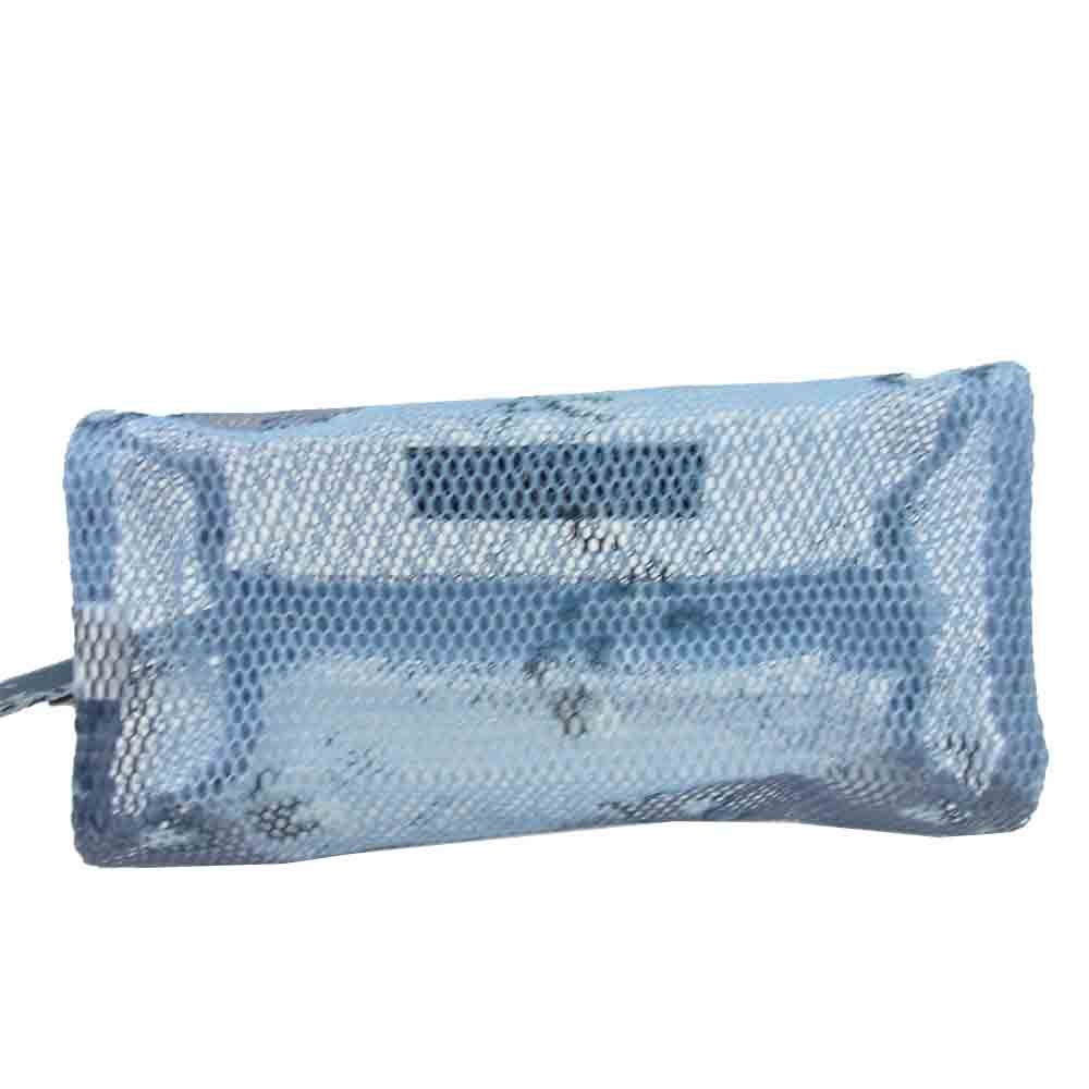 Supreme シュプリーム 20SS  納品書付属 Utility Pouch ユーティリティ ポーチ メッシュ  Blue Camo 【新古品】【未使用】【中古】