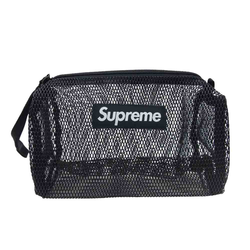 Supreme シュプリーム 20SS  Utility Pouch ユーティリティ ポーチ メッシュ  ブラック系【新古品】【未使用】【中古】