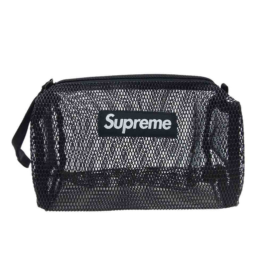 Supreme シュプリーム 20SS  Utility Pouch ユーティリティ ポーチ メッシュ  ブラック系【新古品】【未使用】【中古】