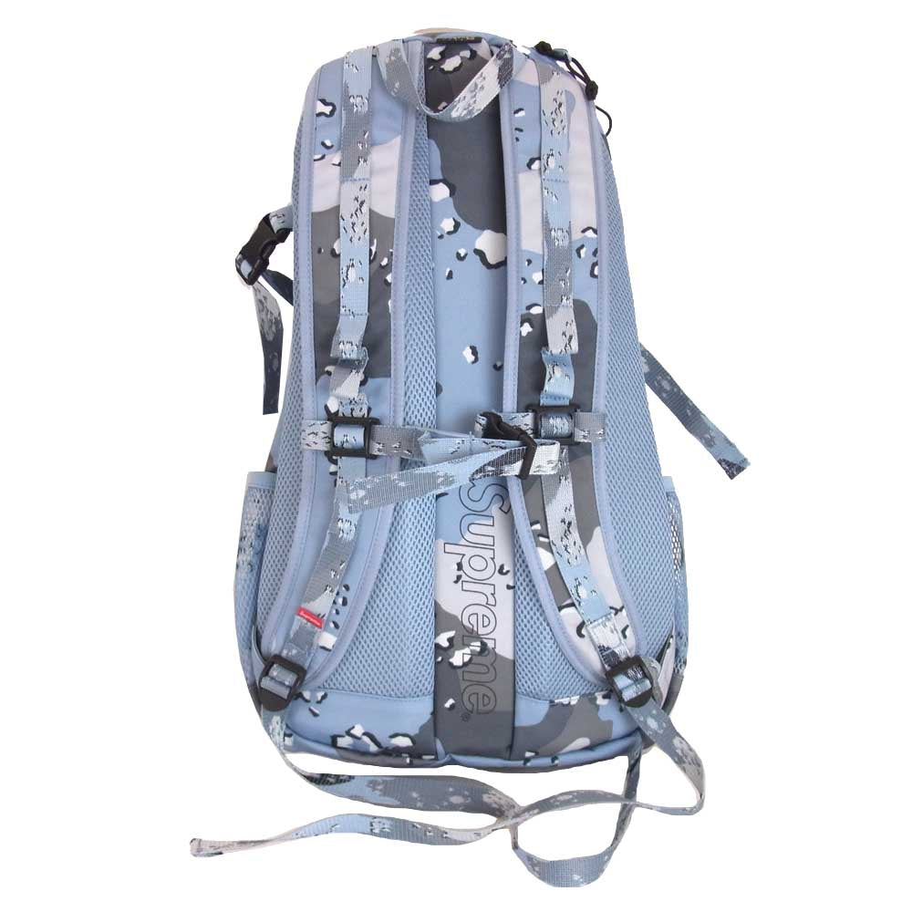 Supreme シュプリーム 20SS  納品書付属 Backpack Blue Chocolate Chip Camo ライトブルー系【新古品】【未使用】【中古】
