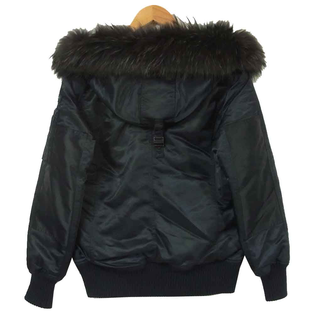 TATRAS タトラス MTA18A4349 PERUGIA N-2Bモデル フライトジャケット ナイロン ダウンジャケット ダークネイビー系 01【中古】