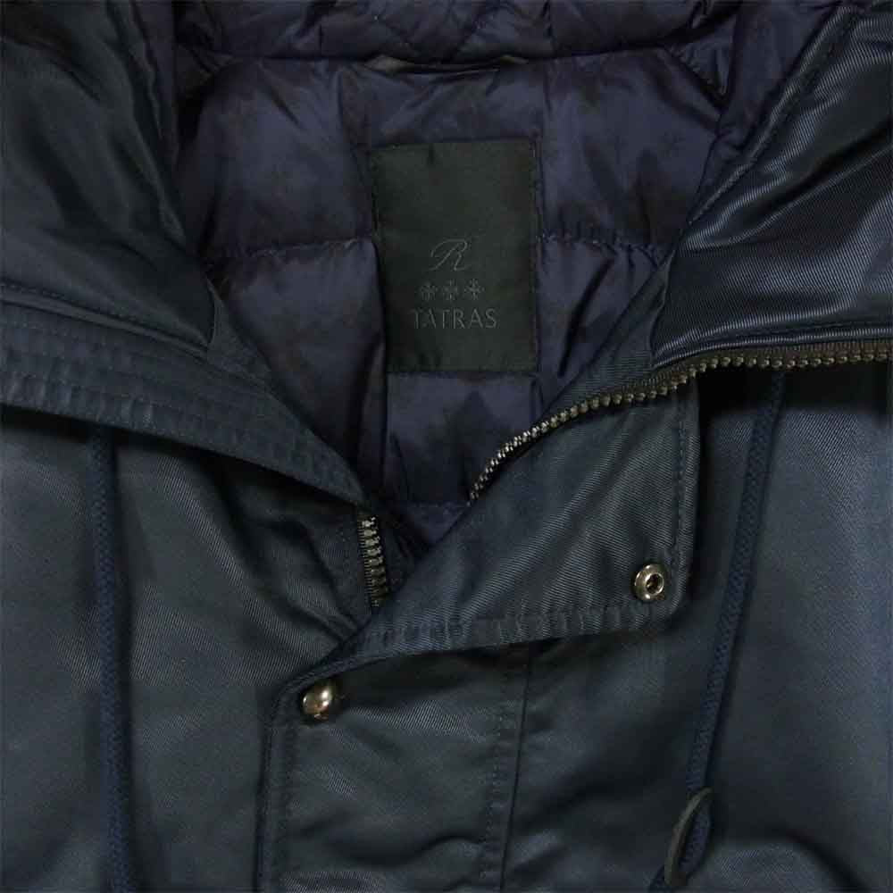 TATRAS タトラス MTA18A4349 PERUGIA N-2Bモデル フライトジャケット ナイロン ダウンジャケット ダークネイビー系 01【中古】