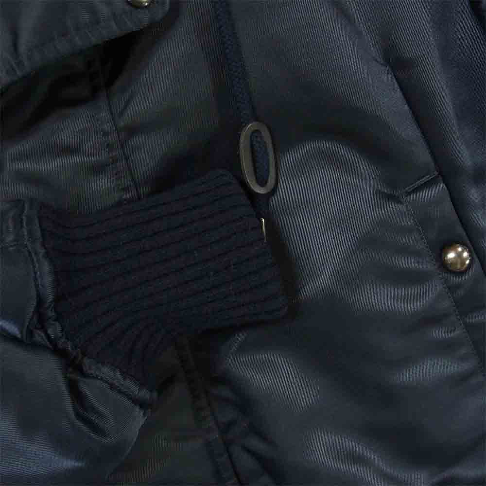 TATRAS タトラス MTA18A4349 PERUGIA N-2Bモデル フライトジャケット ナイロン ダウンジャケット ダークネイビー系 01【中古】